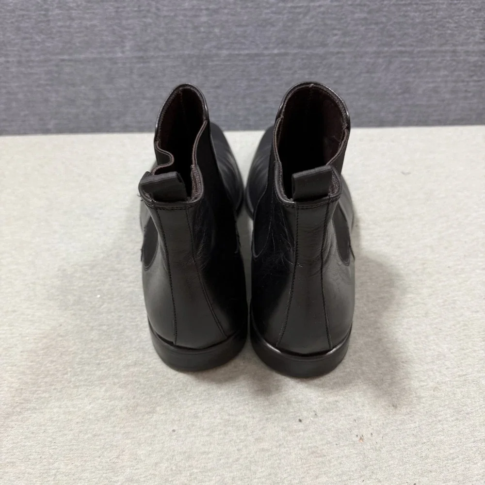 To Boot New York Chelsea Boots 12 Black Leather Italy Adam Derrick Mens 8150